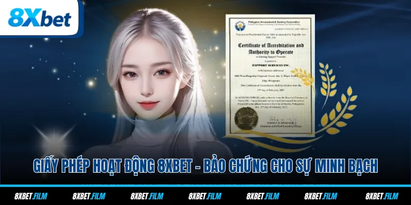 Giấy Phép Hoạt Động 8xbet - Bảo Chứng Cho Sự Minh Bạch