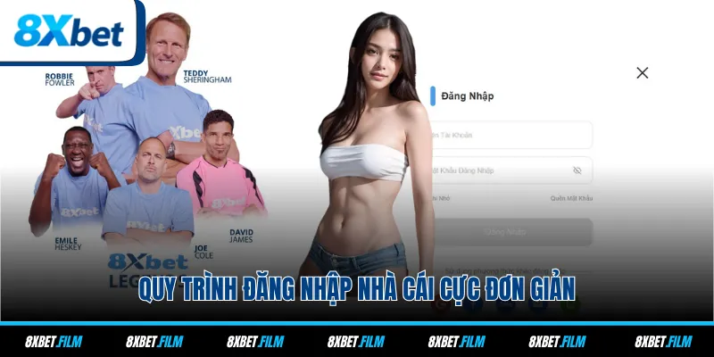 Quy trình đăng nhập nhà cái cực đơn giản